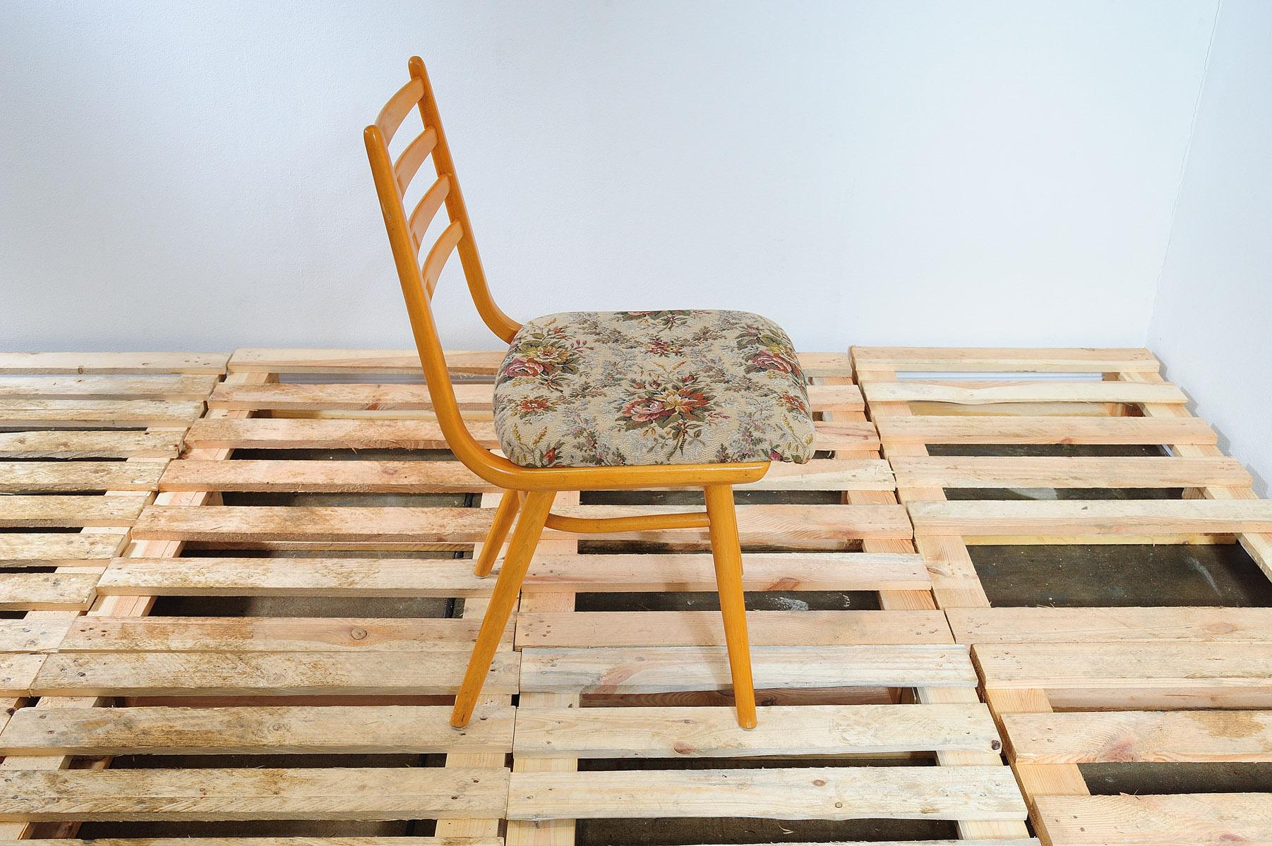  Mid century dining chairs by Jitona, Czechoslovakia, 1970´s, set of 4 10