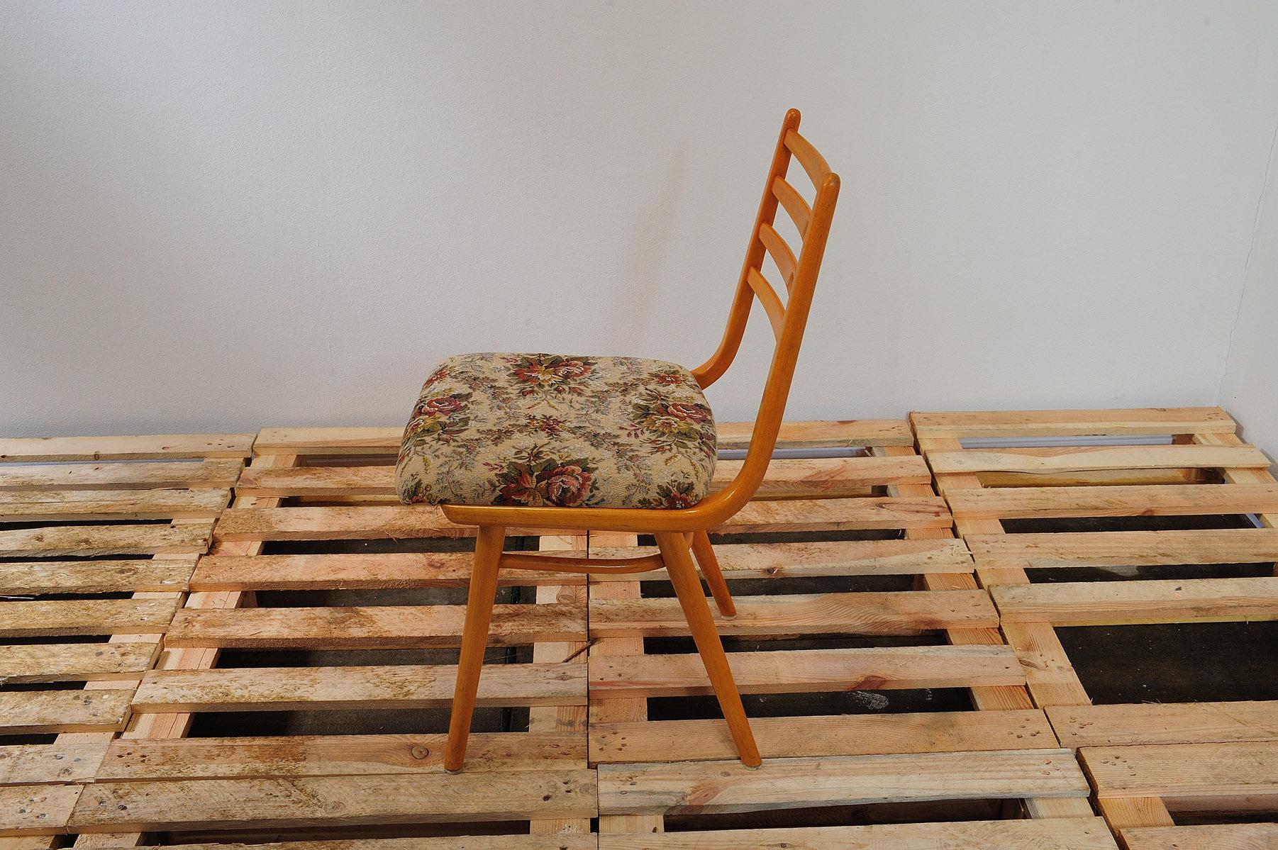 Mid century dining chairs by Jitona, Czechoslovakia, 1970´s, set of 4 3
