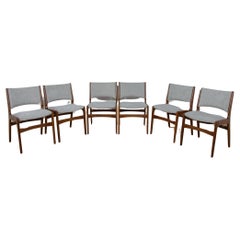 Retro Mid Century Dining Chairs by Johannes Andersen, 1960s, Set of 6