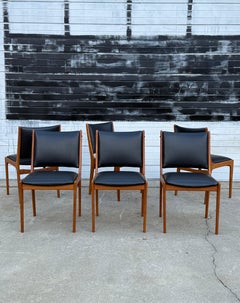 Mid-Century Dining Chairs by Johannes Andersen - Set of Six