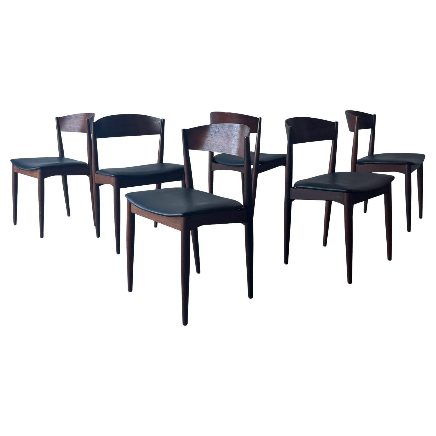 Mid-Century Dining Chairs by Jydsk Møbelindustri Skanderborg
