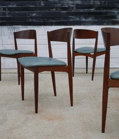 Mid-Century Dining Chairs by Jydsk Møbelindustri Skanderborg - Set of Six