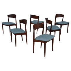 Mid-Century Dining Chairs by Jydsk Møbelindustri Skanderborg - Set of Six