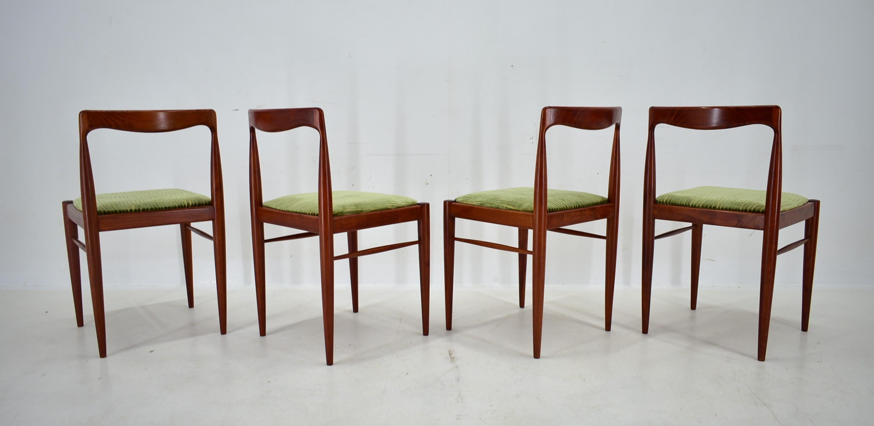 Mid-Century Dining Chairs by Karel Vyčítal, 1960's For Sale 9