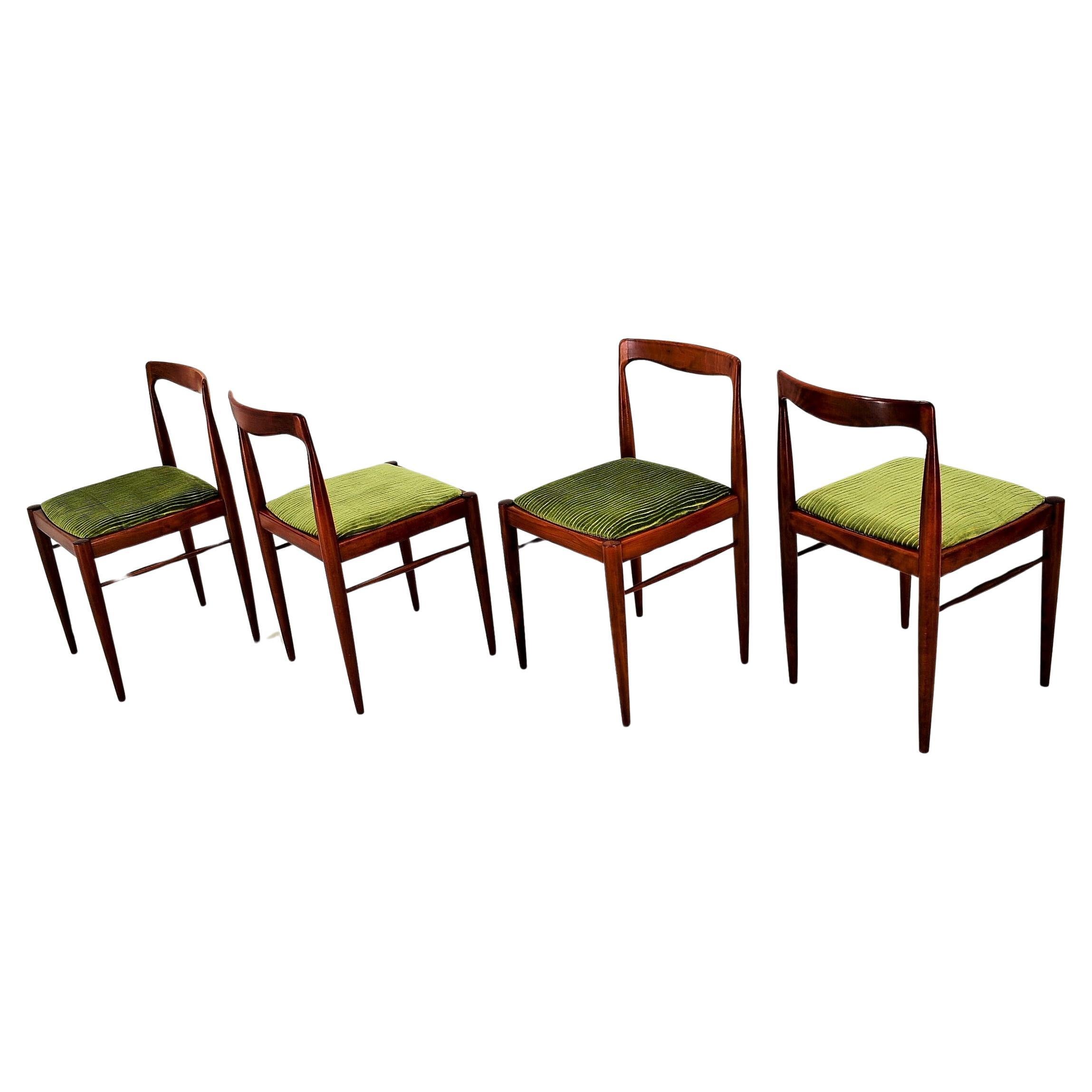Mid-Century Dining Chairs by Karel Vyčítal, 1960's For Sale