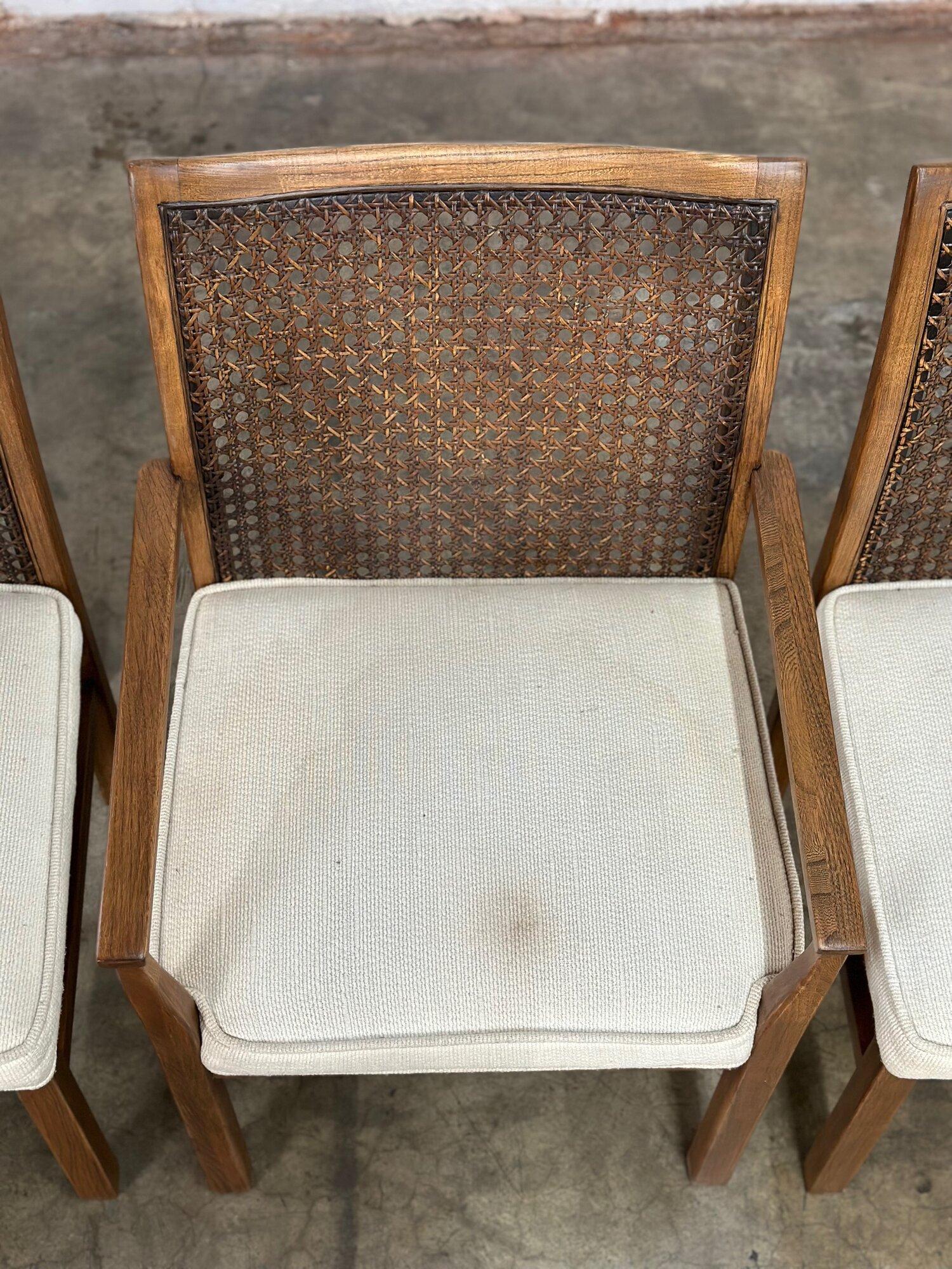 Mid century dining chairs by Lane -set of four 6