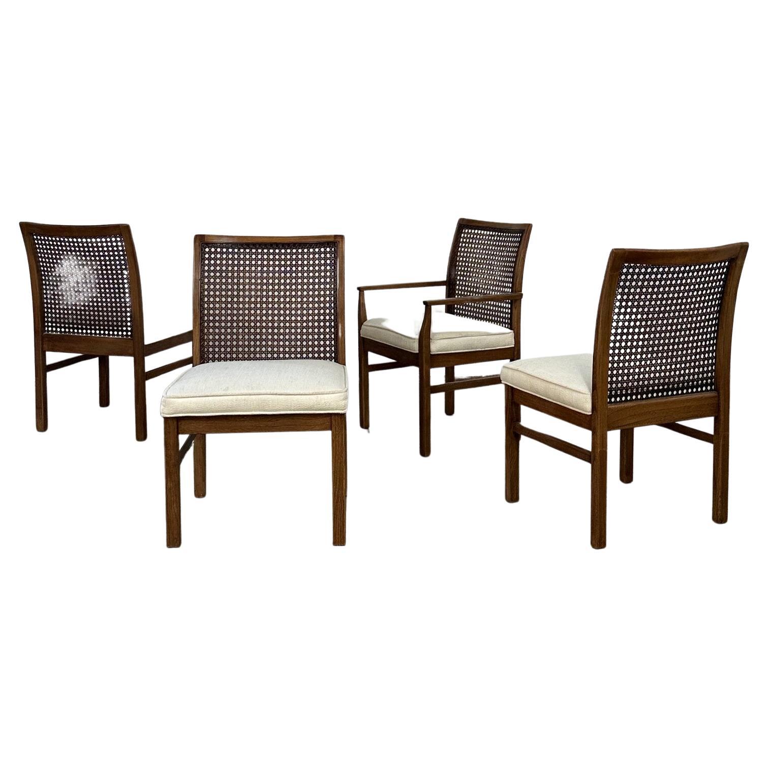 Mid century dining chairs by Lane -set of four