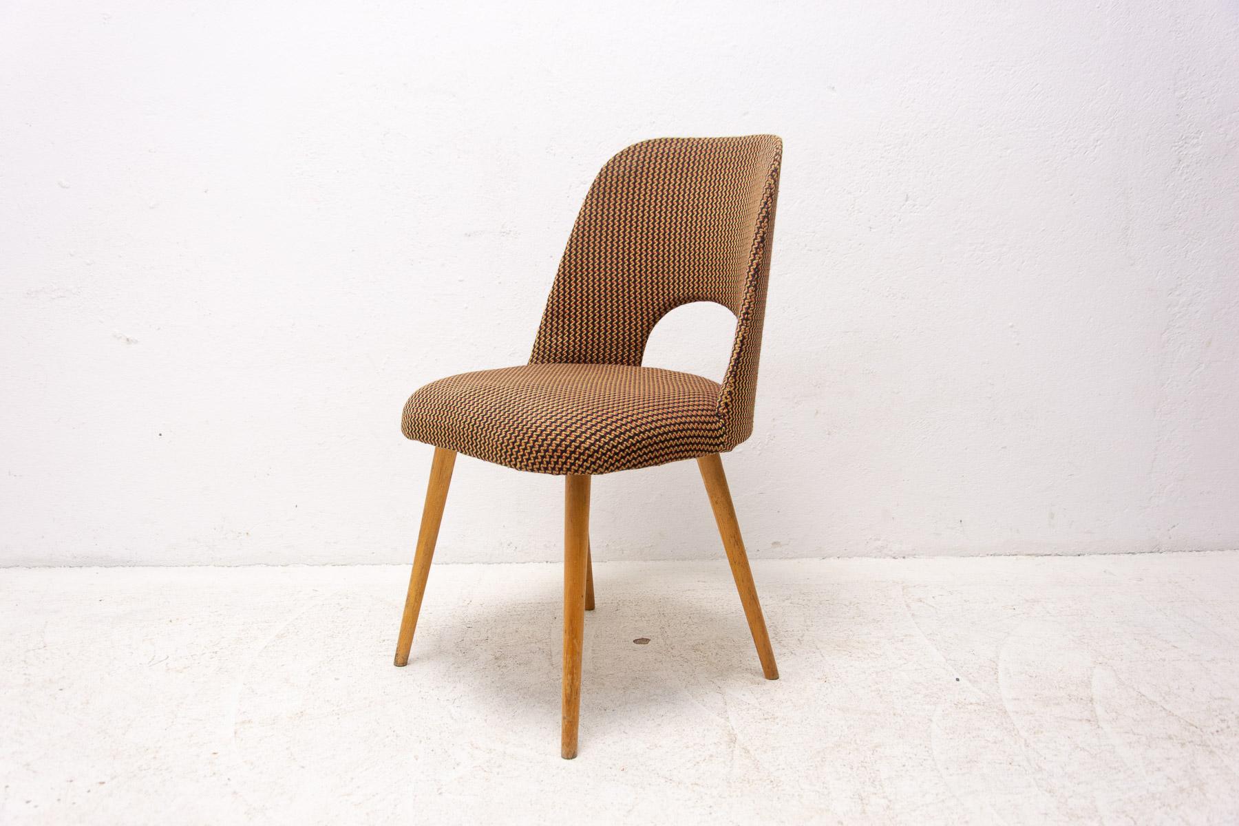  Mid century dining chairs by Radomír Hofman, 1960´s, set of 2 For Sale 6