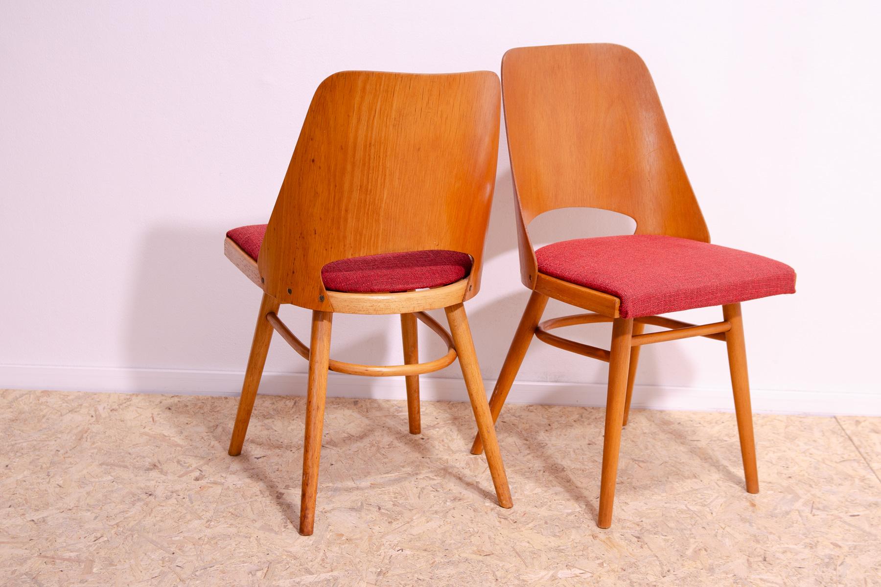 Mid Century dining chairs by Radomír Hofman, 1960´s, set of 6 7
