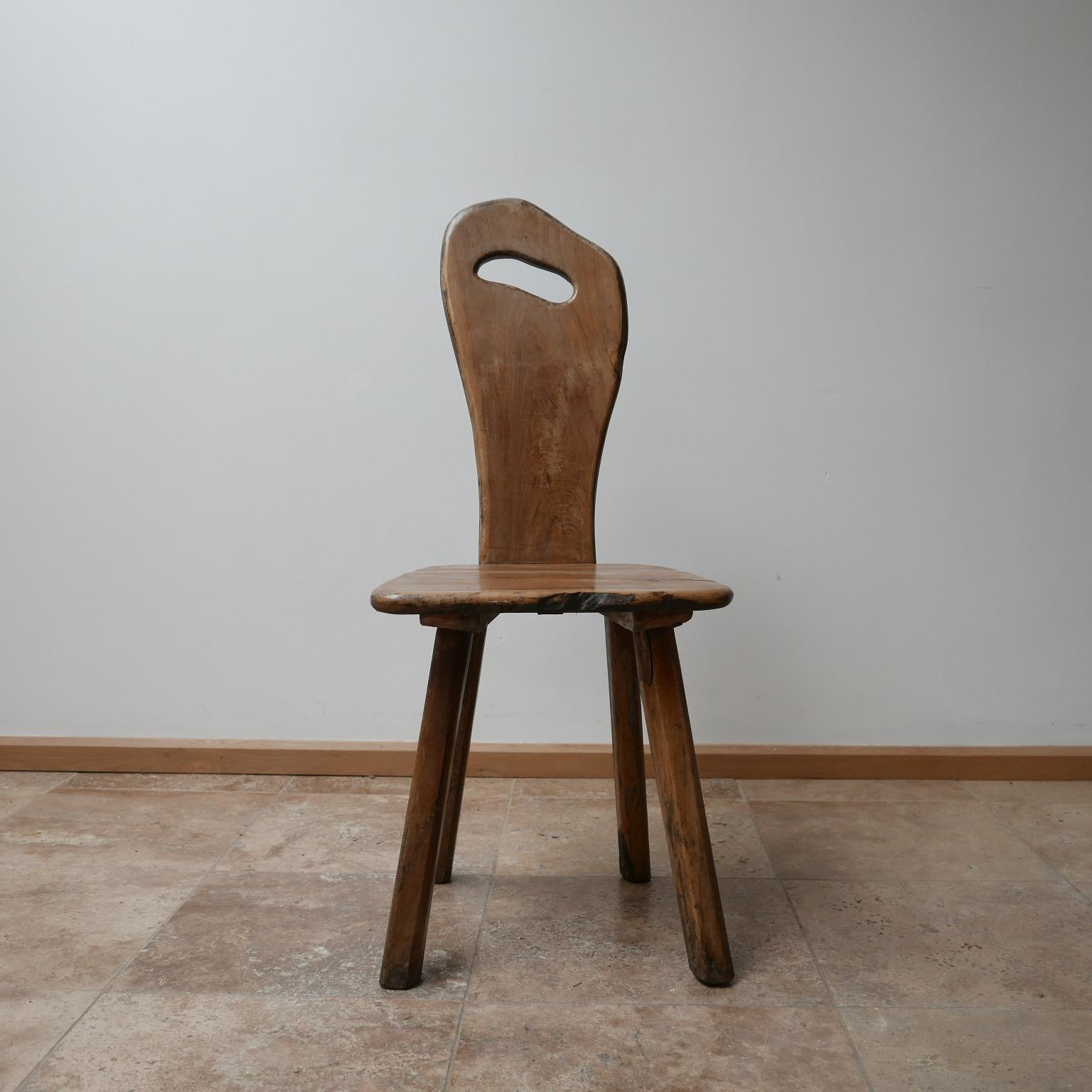 Midcentury Dining Chairs by Tony Bain in Vallauris Wood '6 AVAILABLE' 7