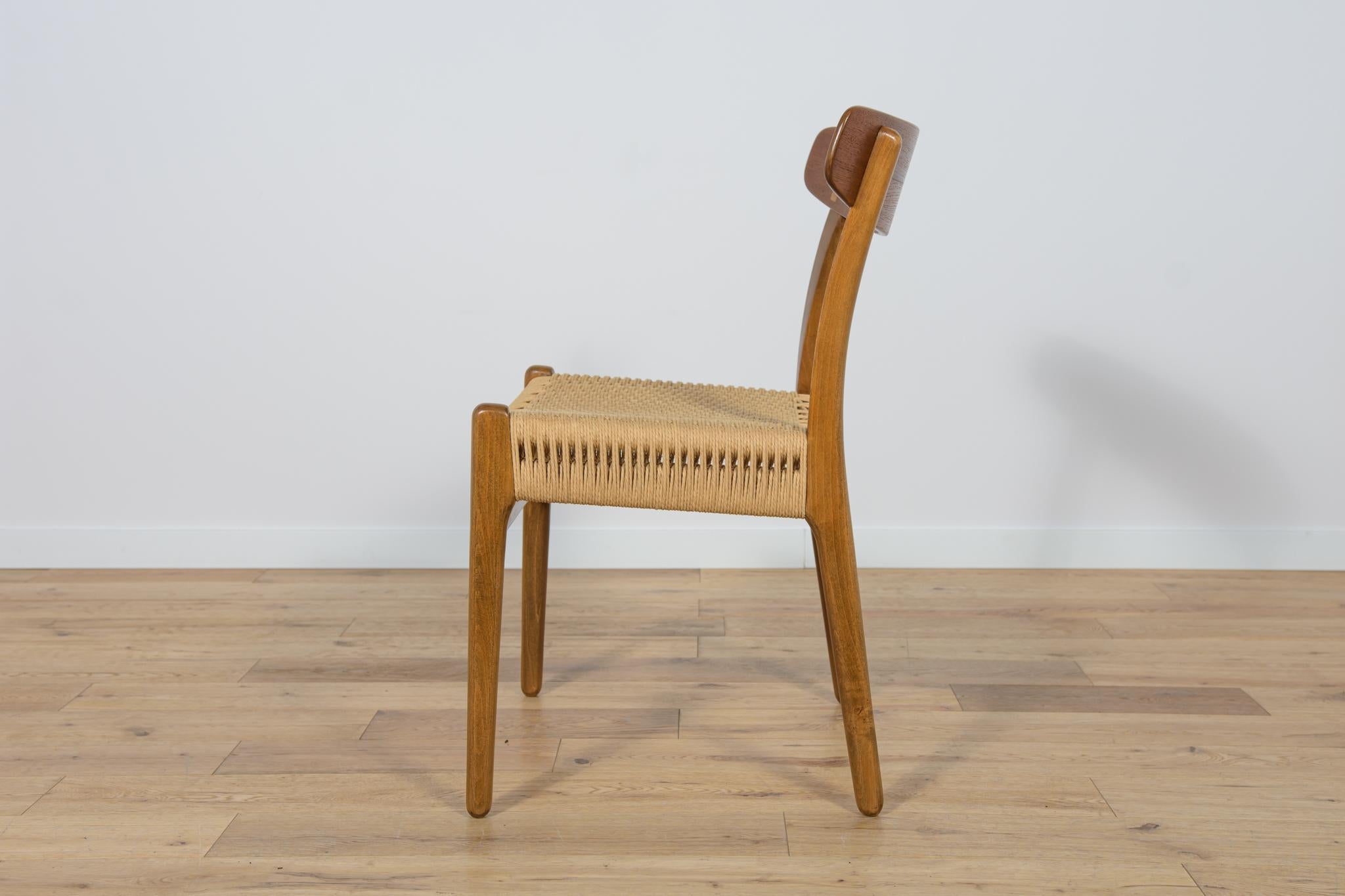 Chaises de salle à manger du milieu du siècle CH23  par Hans J. Wegner pour Carl Hansen & Søn. en vente 5