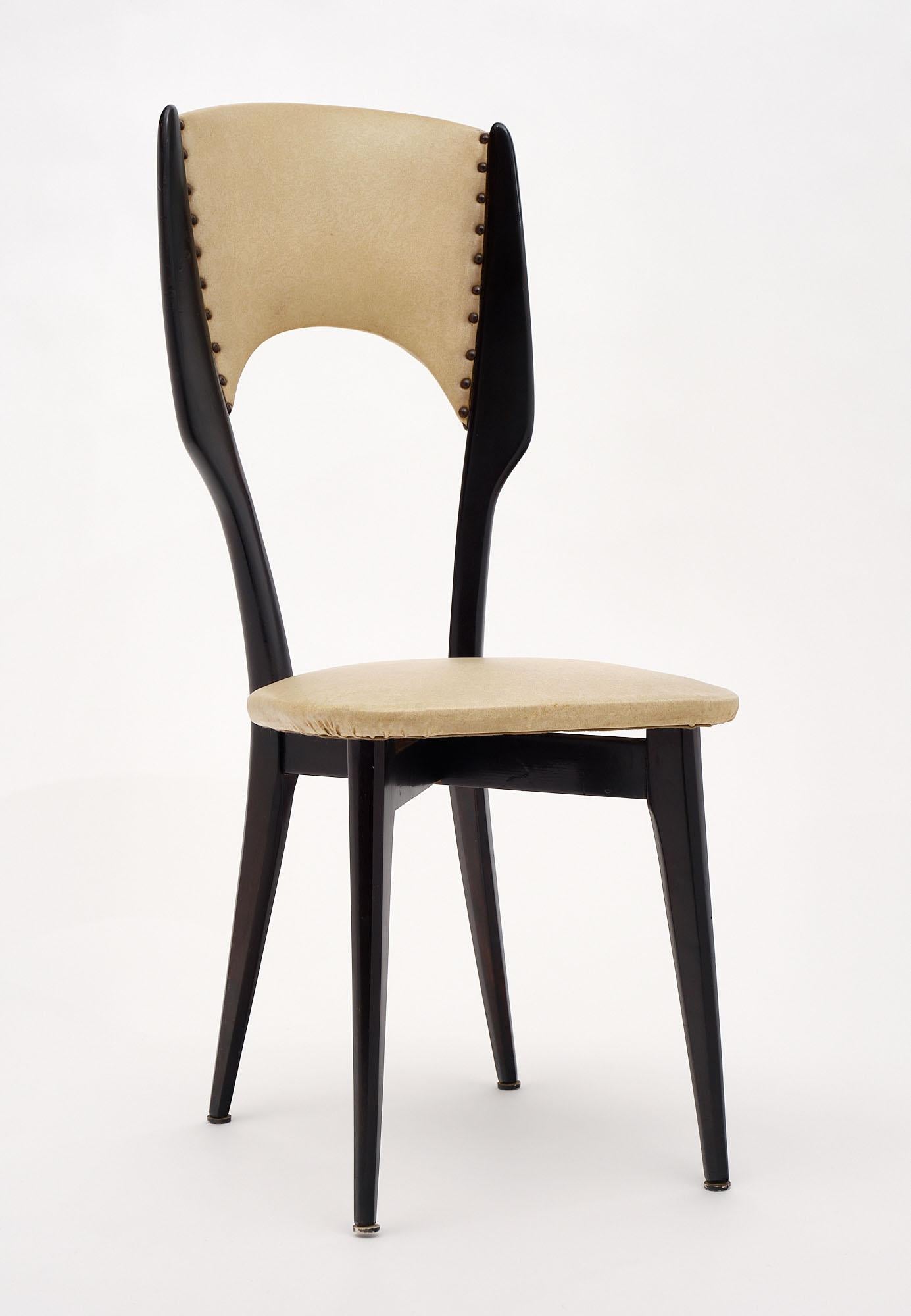 Italian Mid-Century Dining Chairs For Sale