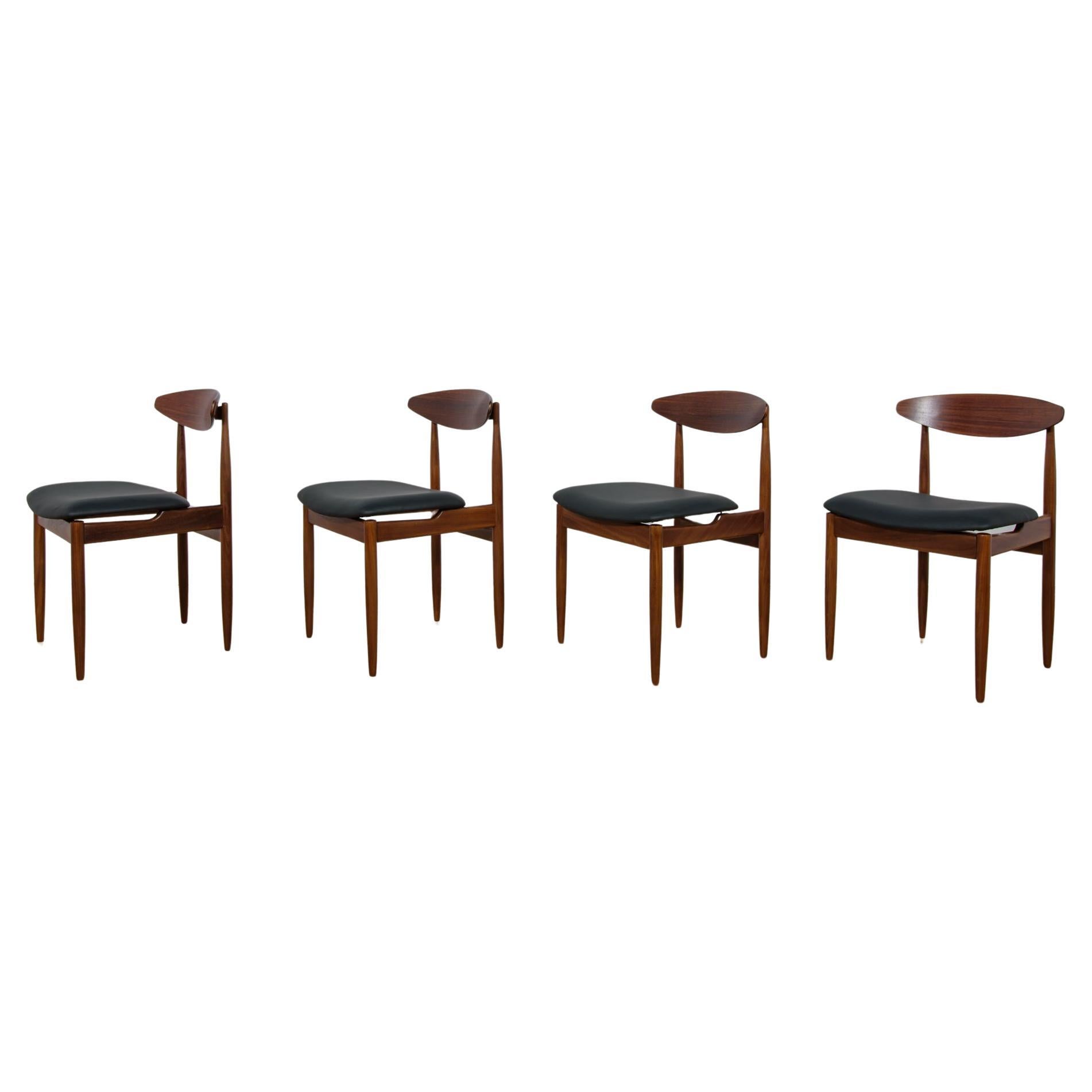  Mid-Century Dining Chairs in Teak by Ib Kofod Larsen for G-Plan, 1960s.