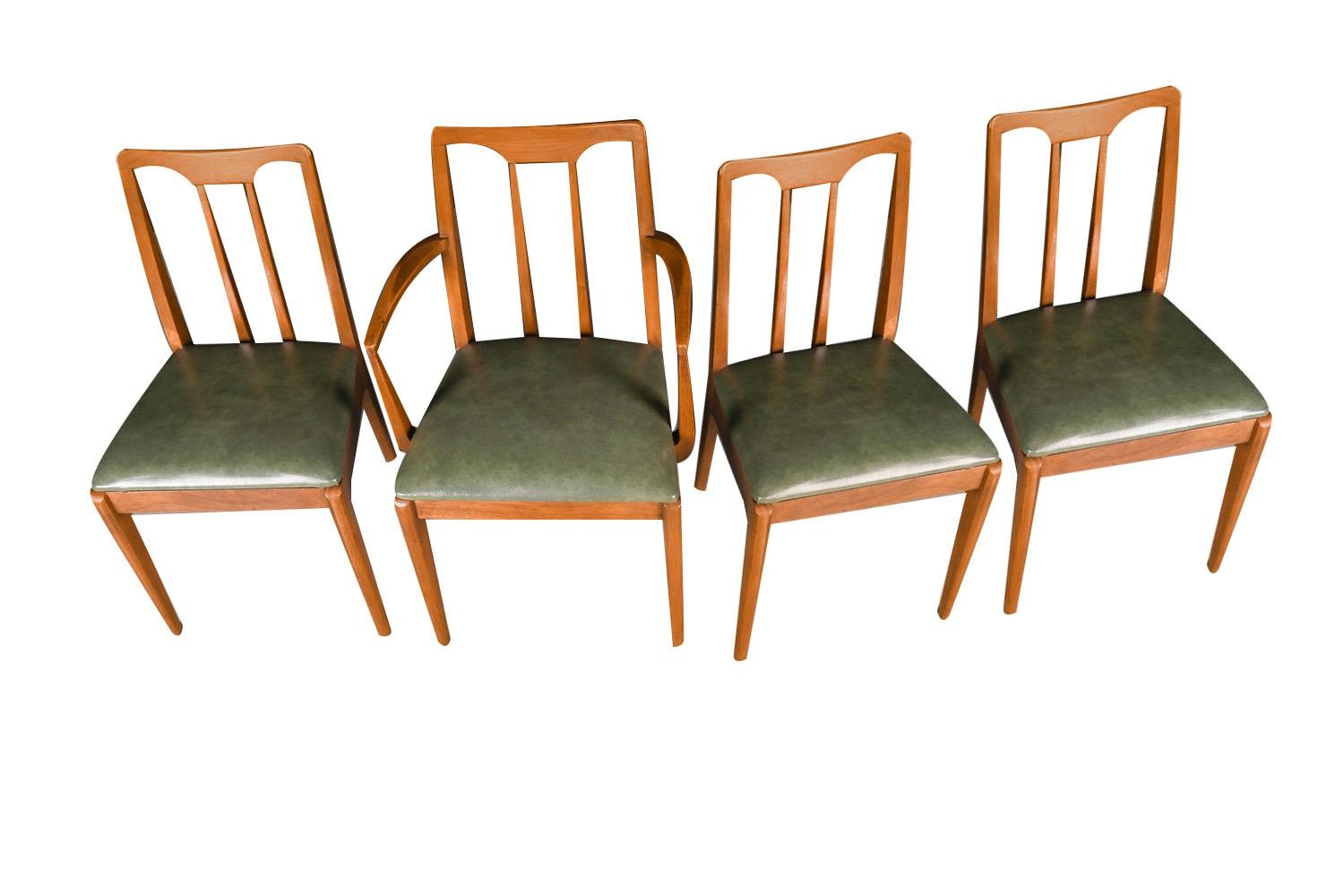 Mid Century Dining Chairs John Van Koert Drexel Projection  In Good Condition In Baltimore, MD