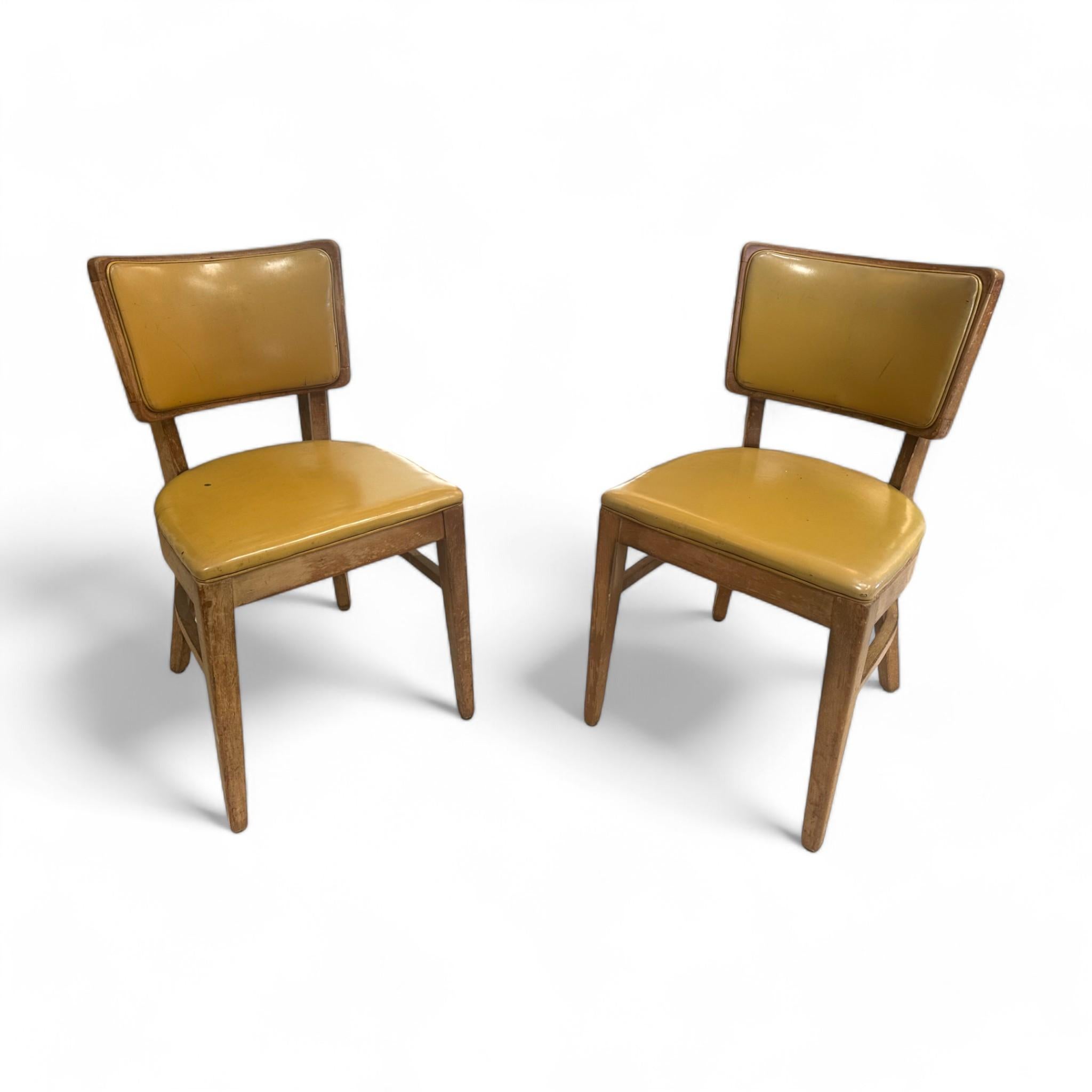 Mid-Century Modern Mid-Century Dining Chairs, Large Lot, Great for Restaurants For Sale