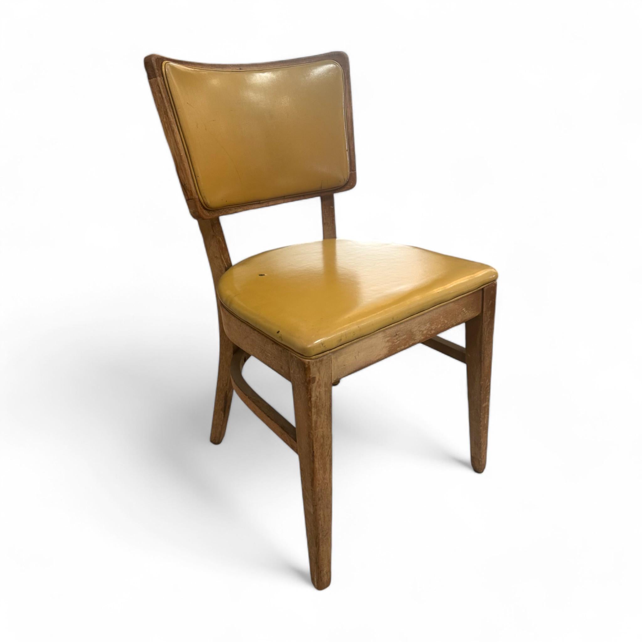 Mid-Century Dining Chairs, Large Lot, Great for Restaurants In Good Condition For Sale In Los Angeles, CA