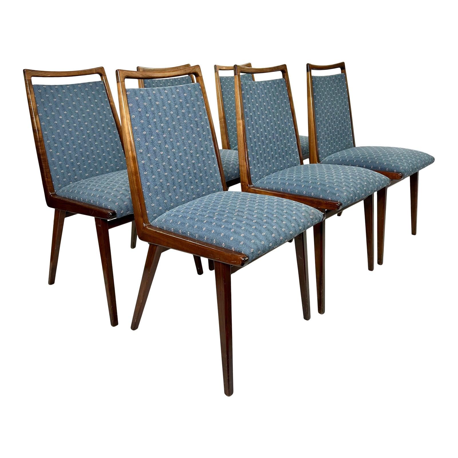 Mid century dining chairs made in Germany by Casala.