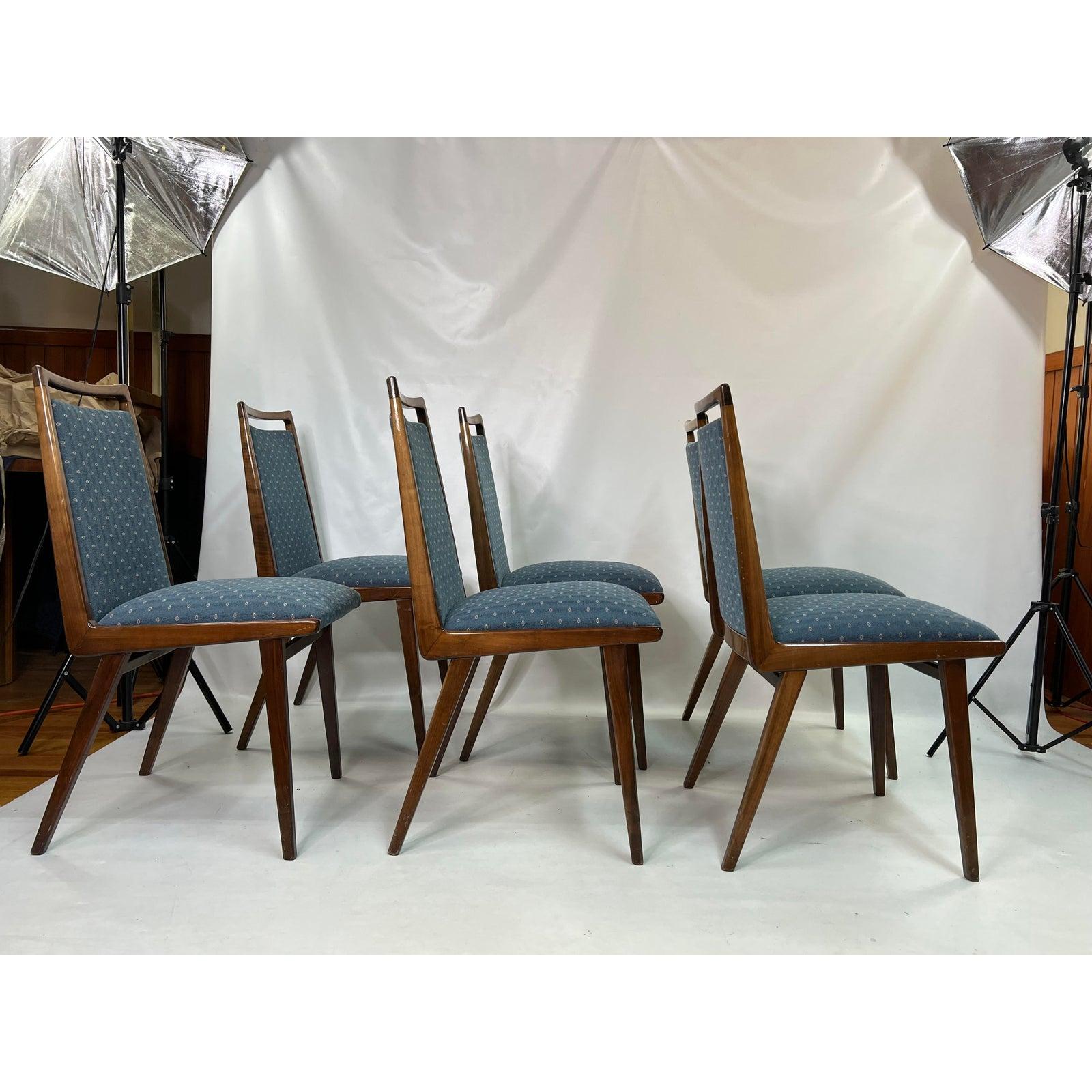 Mid-Century Modern Mid Century Dining Chairs Made in Germany by Casala, Set of 6
