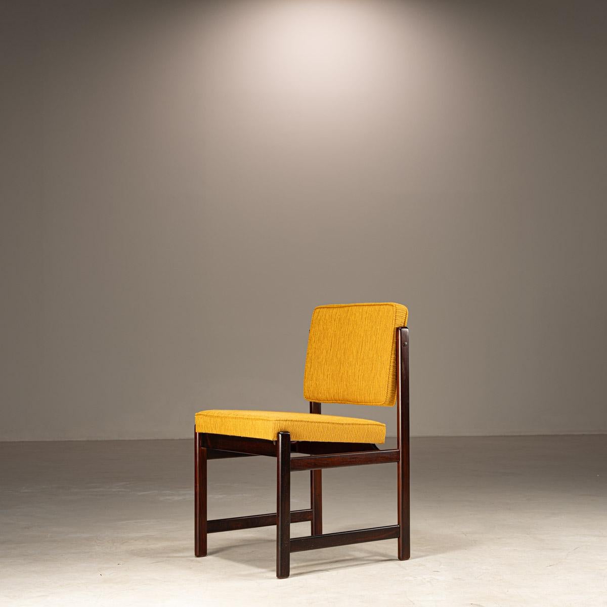 Mid-Century Modern Mid-Century Dining Chairs 'Marco', by Sergio Rodrigues, Brazilian Hardwood For Sale