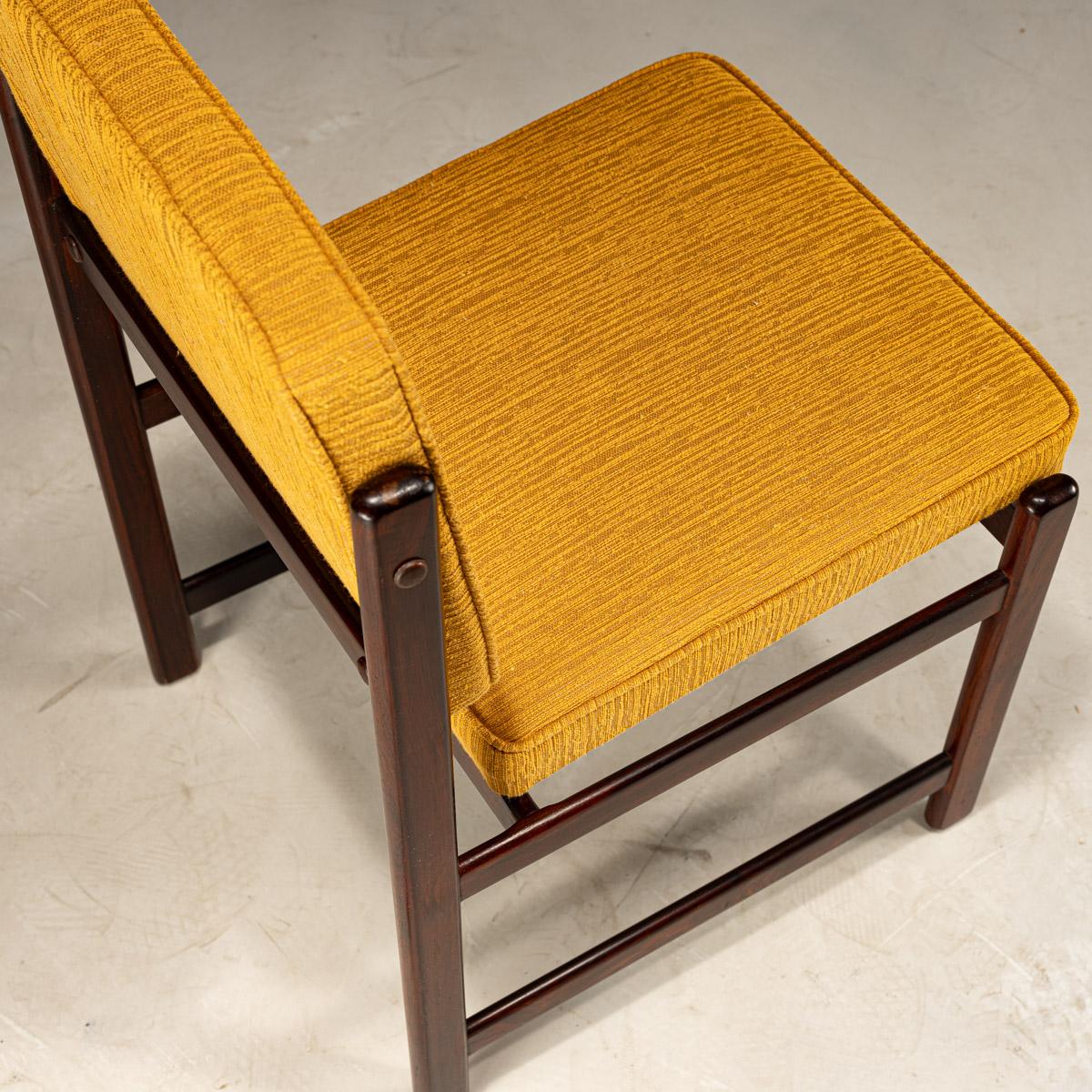 Mid-Century Dining Chairs 'Marco', by Sergio Rodrigues, Brazilian Hardwood For Sale 2