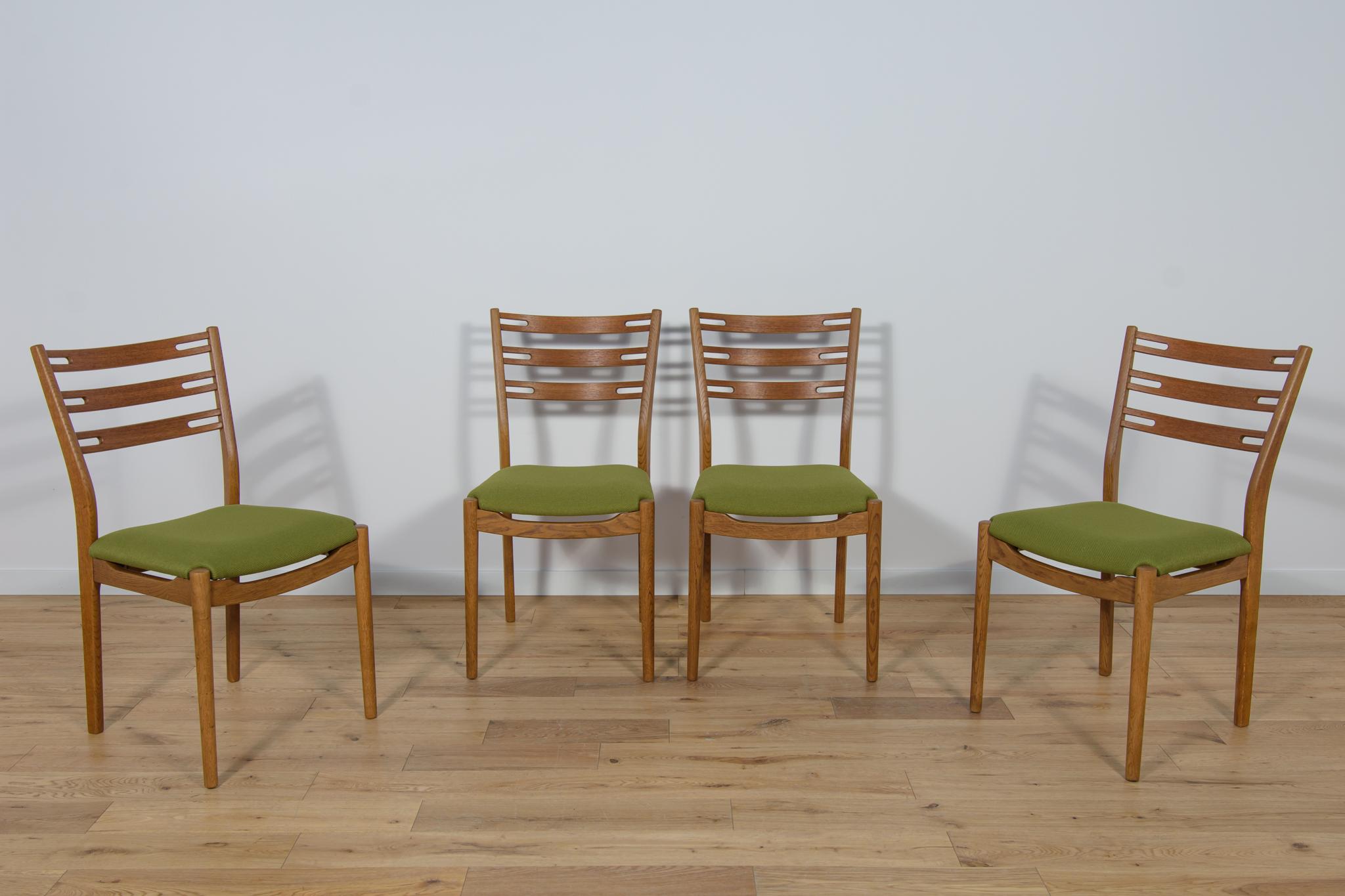 Esszimmerstühle aus der Mitte des Jahrhunderts Modell 210 von Farstrup Furniture, 1960er Jahre, 4er Jahre, Set (Dänisch) im Angebot