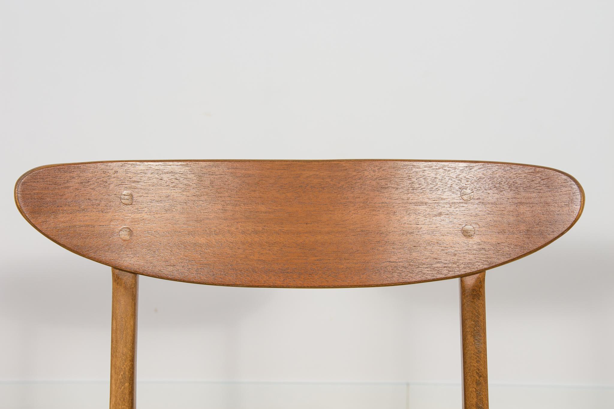 Sedie da pranzo di metà secolo Model 210 di Farstrup Møbler, anni '60, Set di 6 in vendita 6
