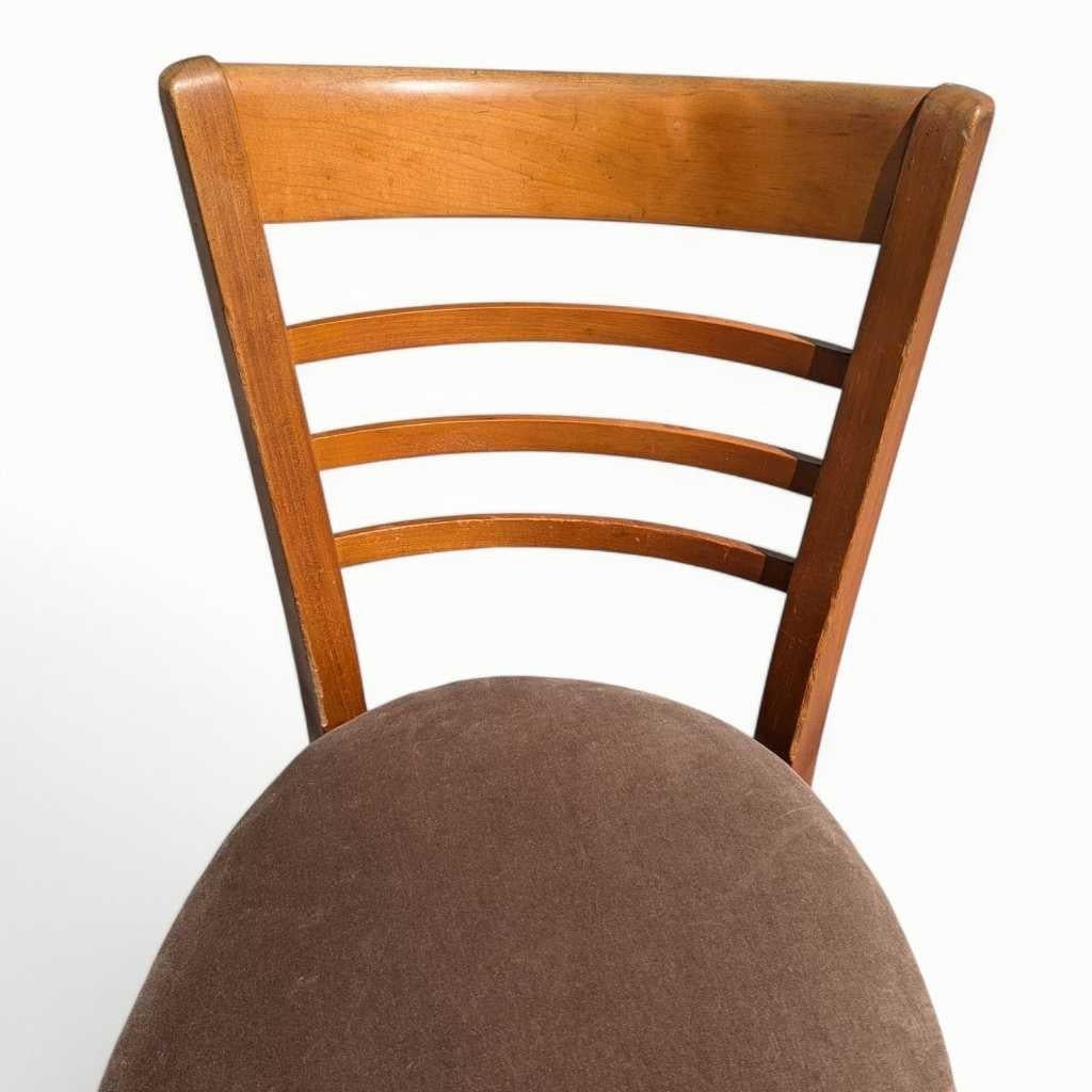 Mid-Century Dining Chairs, Pair – Bentwood, Wood Frame, Thonet, c. 1930s en vente 4