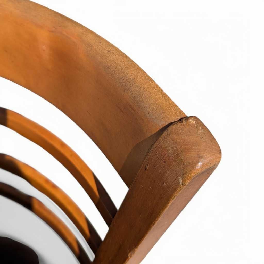 Mid-Century Dining Chairs, Pair – Bentwood, Wood Frame, Thonet, c. 1930s en vente 6