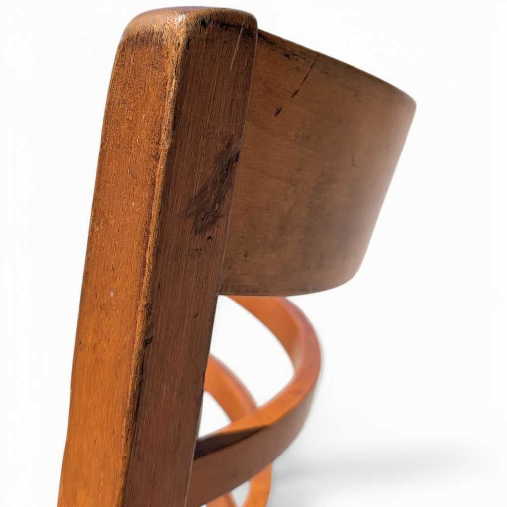 Mid-Century Dining Chairs, Pair – Bentwood, Wood Frame, Thonet, c. 1930s en vente 8