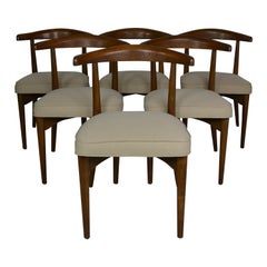 Midcentury Dining Chairs Set of 6