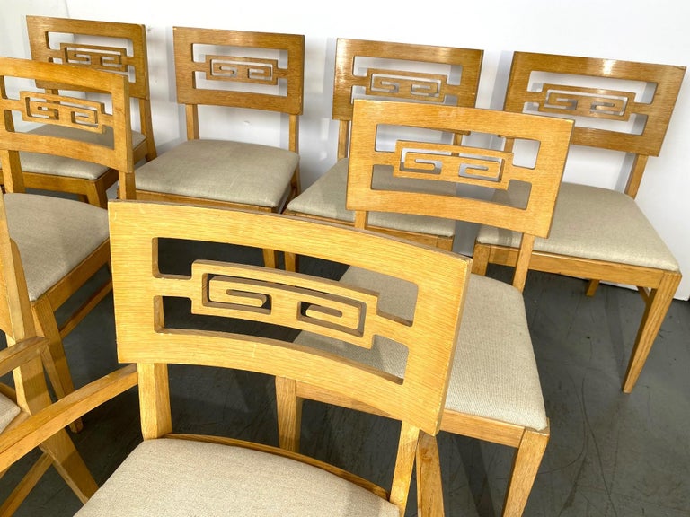 MidCentury Dining Chairs Set of 8 For Sale at 1stDibs