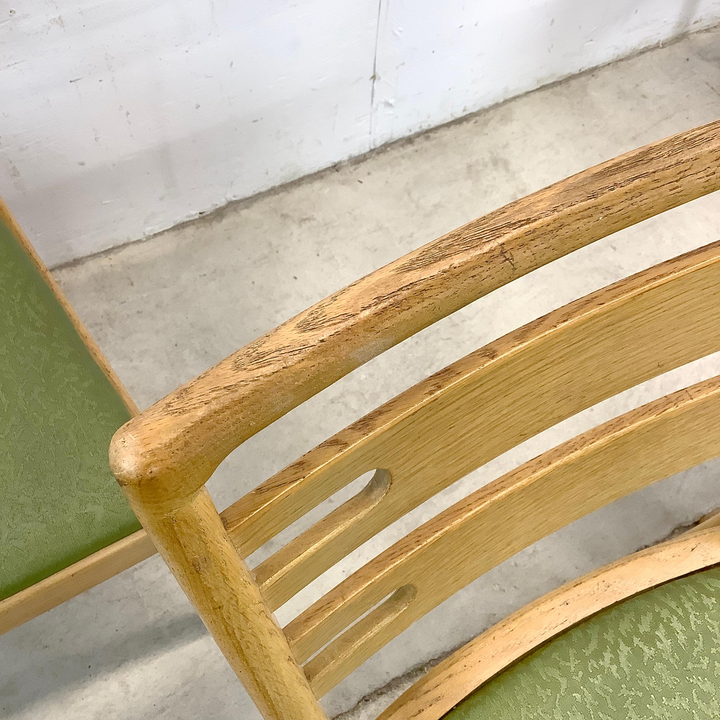 Mid-Century Esszimmerstühle - Vierer-Set im Angebot 9