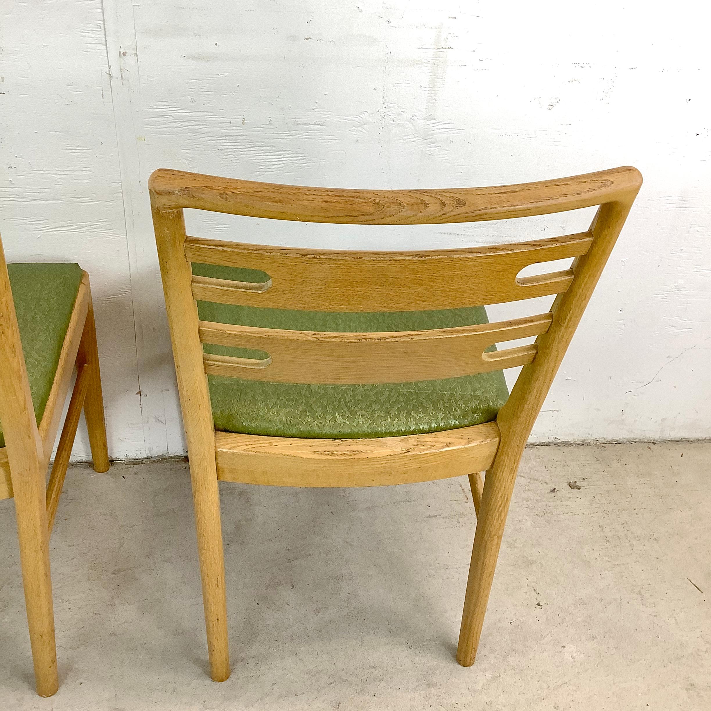 Mid-Century Esszimmerstühle - Vierer-Set im Angebot 12