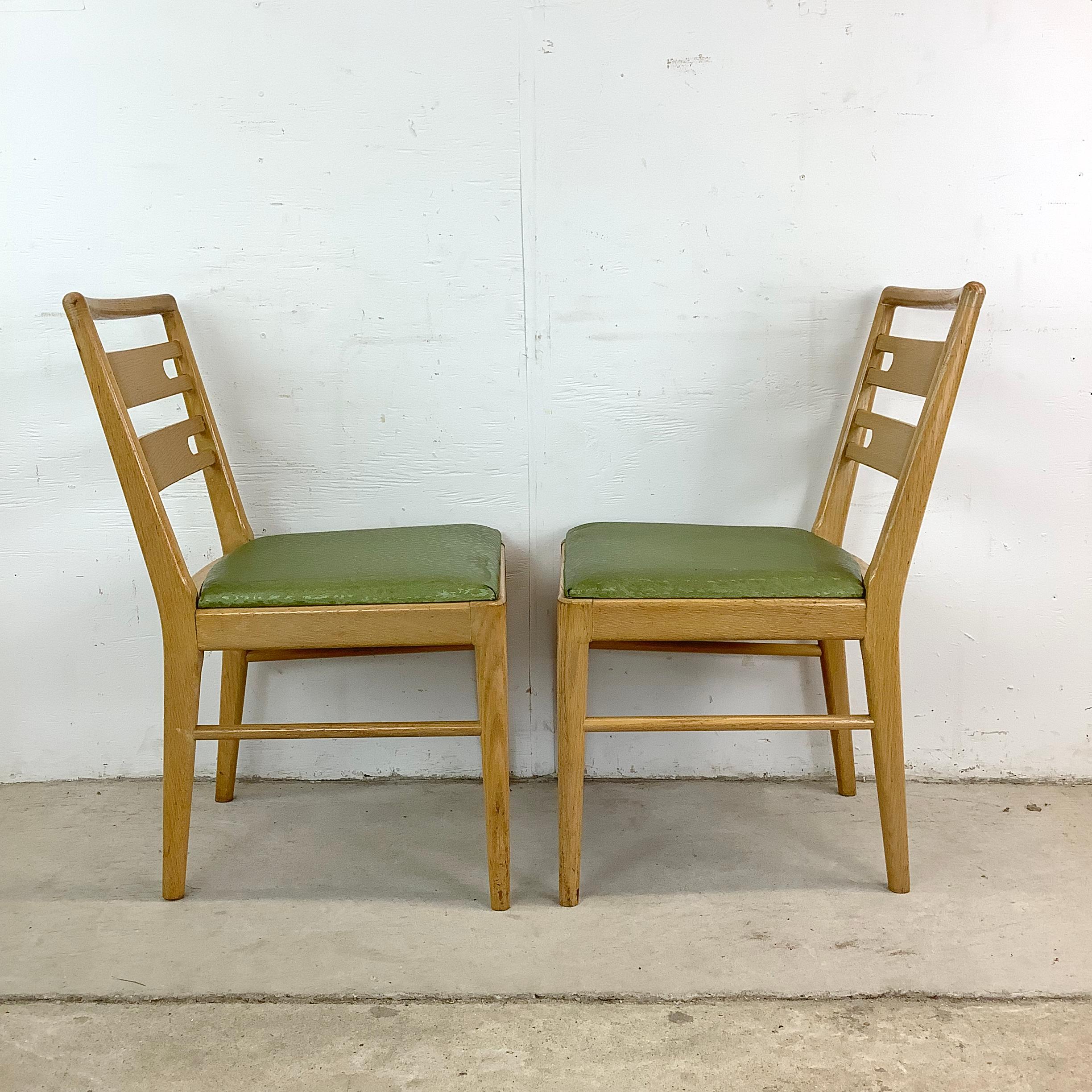 Mid-Century Esszimmerstühle - Vierer-Set (Polster) im Angebot