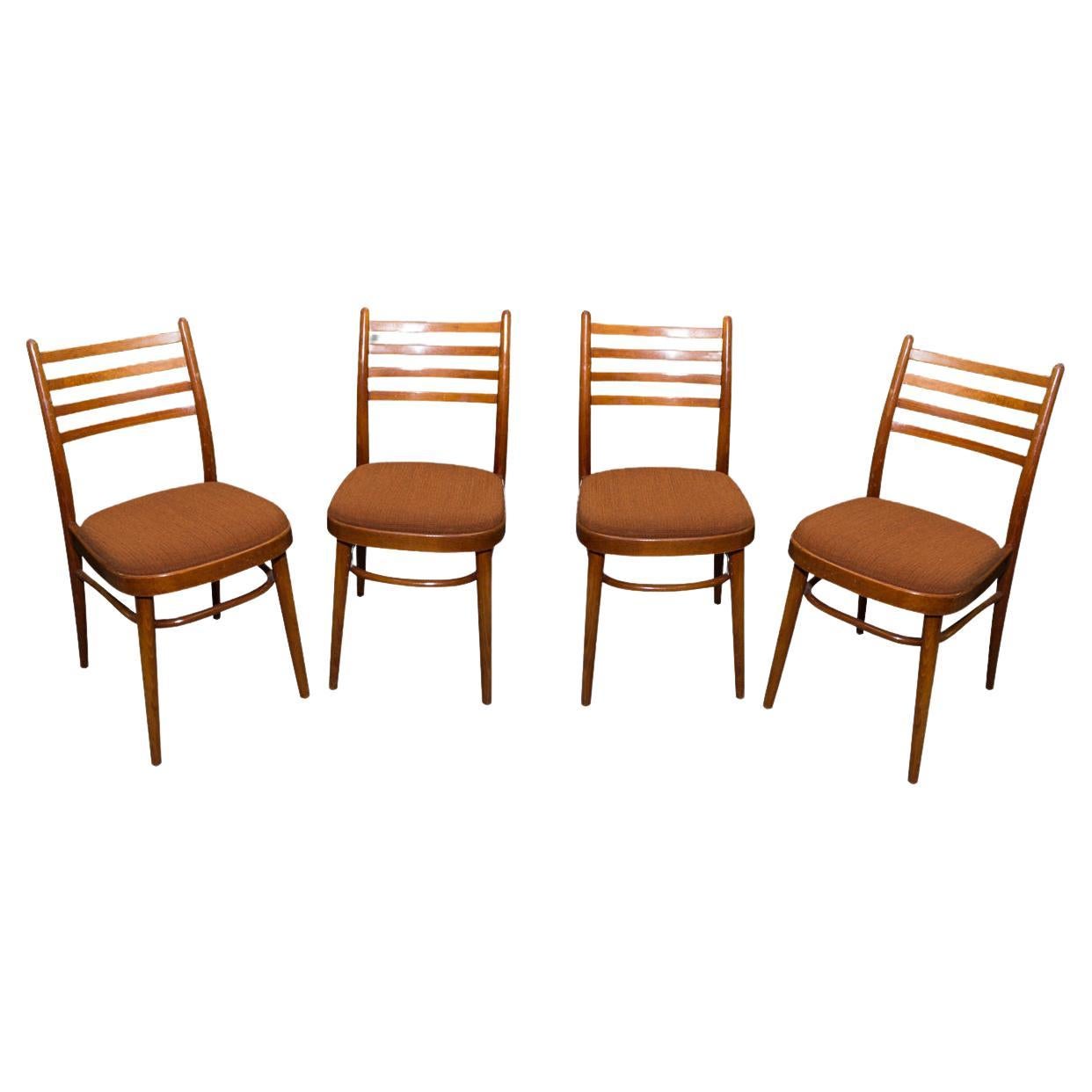Mid Century Dining Chairs Ton, Czechoslovakia, 1960´s