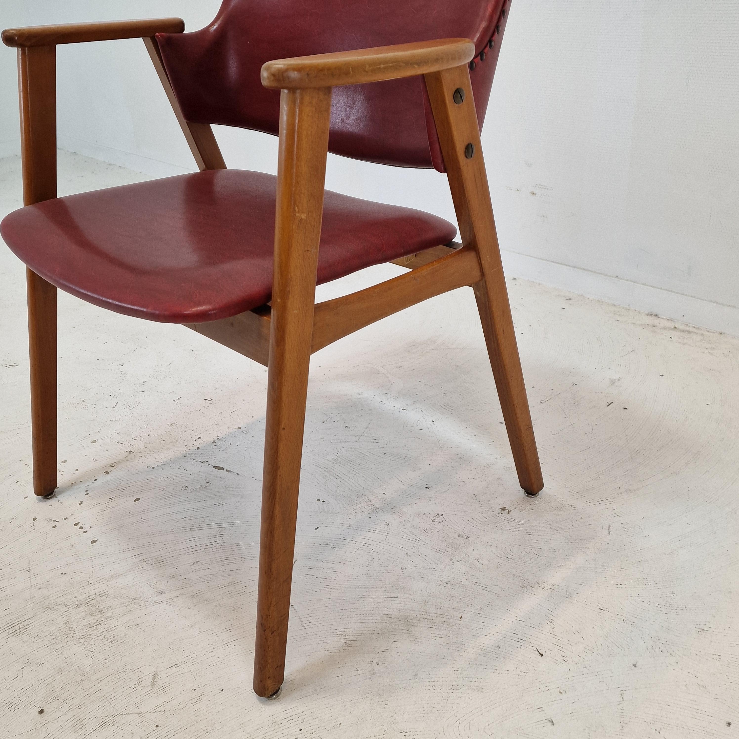 Midcentury Dining or Restaurant Chairs by Cees Braakman for Pastoe, 1950s For Sale 4