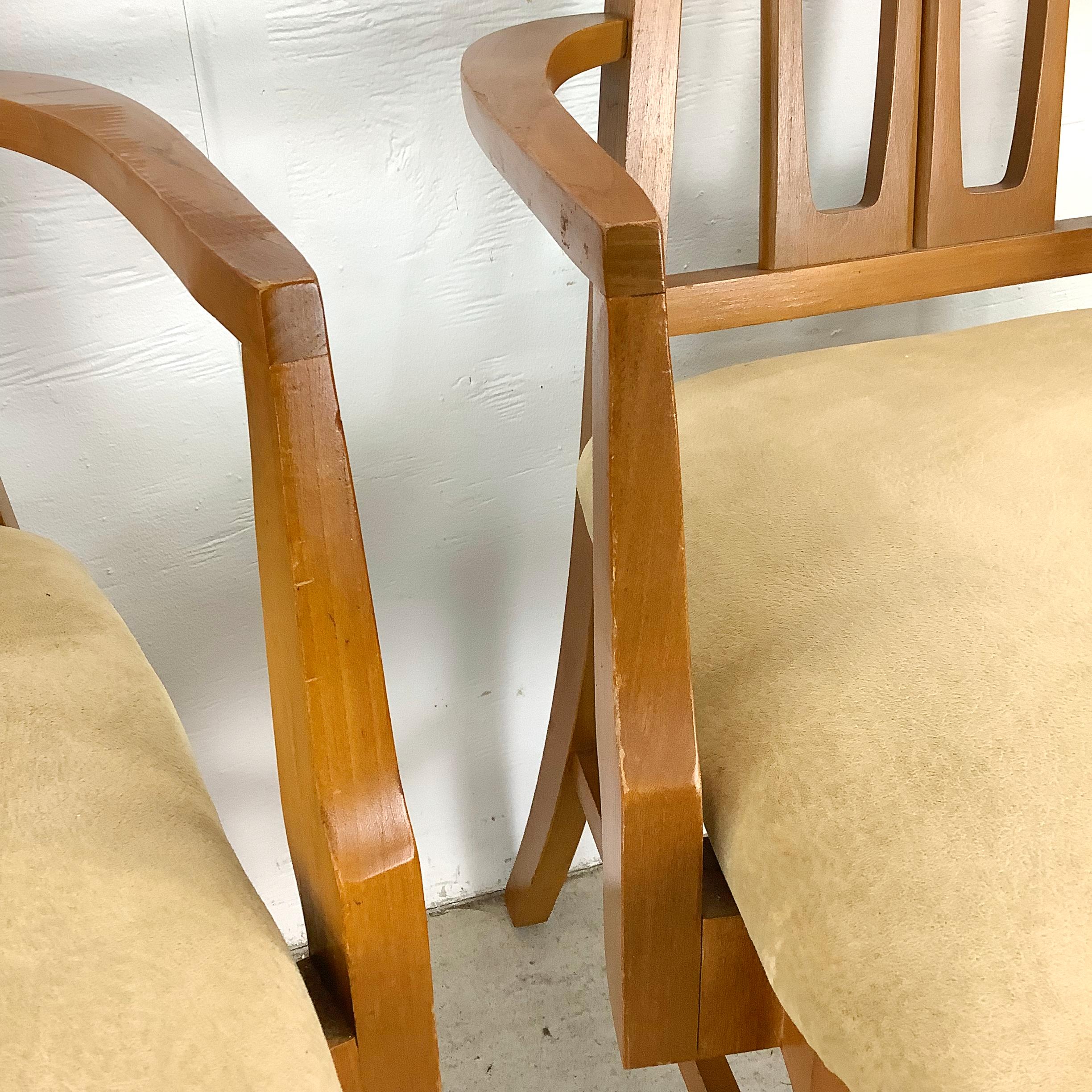 Esszimmerstühle aus der Mitte des Jahrhunderts von Young Manufacturing – Paar im Angebot 8