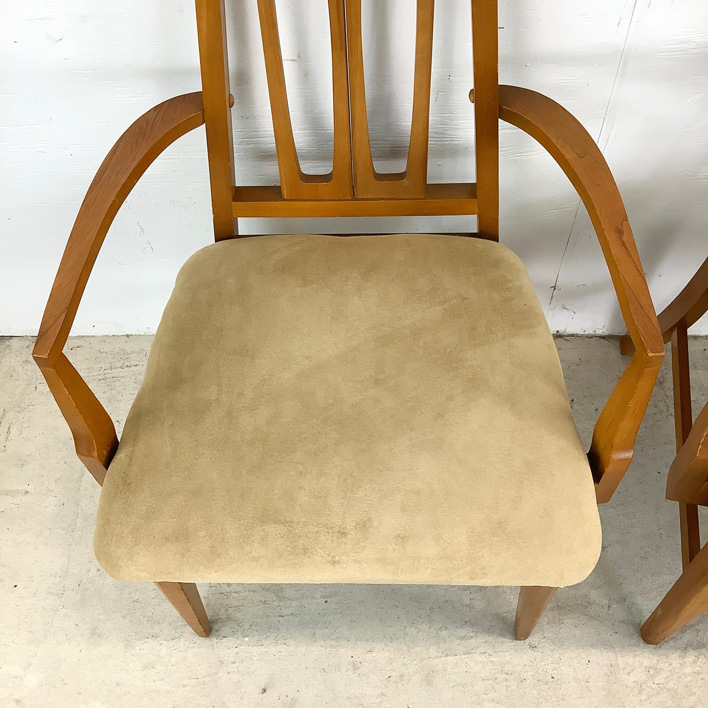 Esszimmerstühle aus der Mitte des Jahrhunderts von Young Manufacturing – Paar (Sonstiges) im Angebot