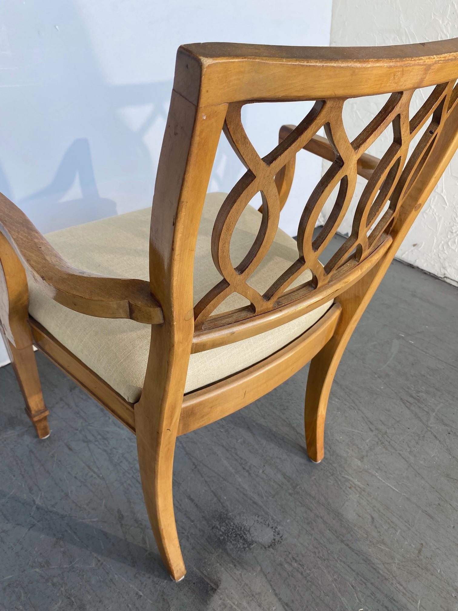 Juego de 6 sillas de comedor de mediados de siglo Madera en venta