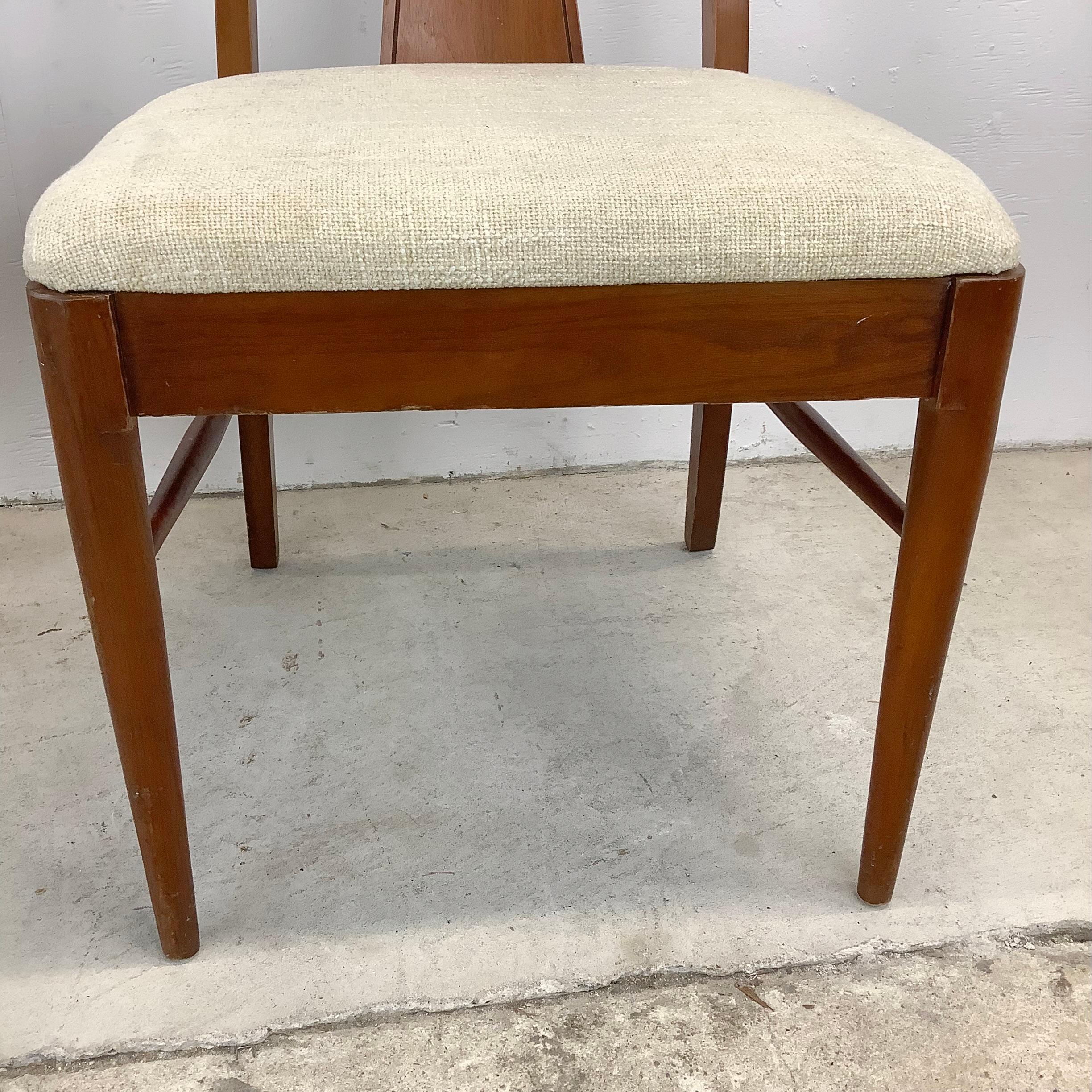 Mid-Century Dining Room Chairs- Set of Six  1