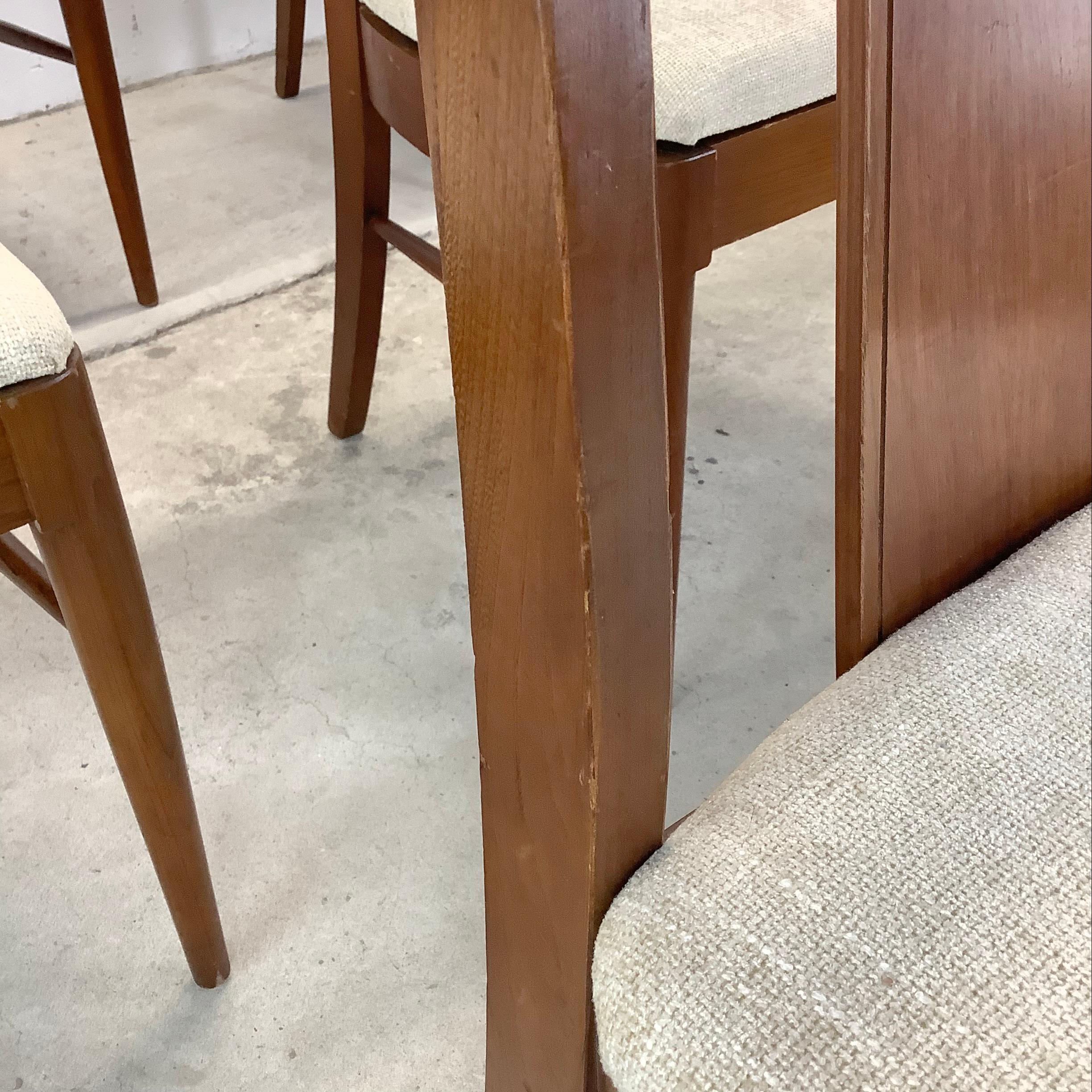 Mid-Century Dining Room Chairs- Set of Six  11