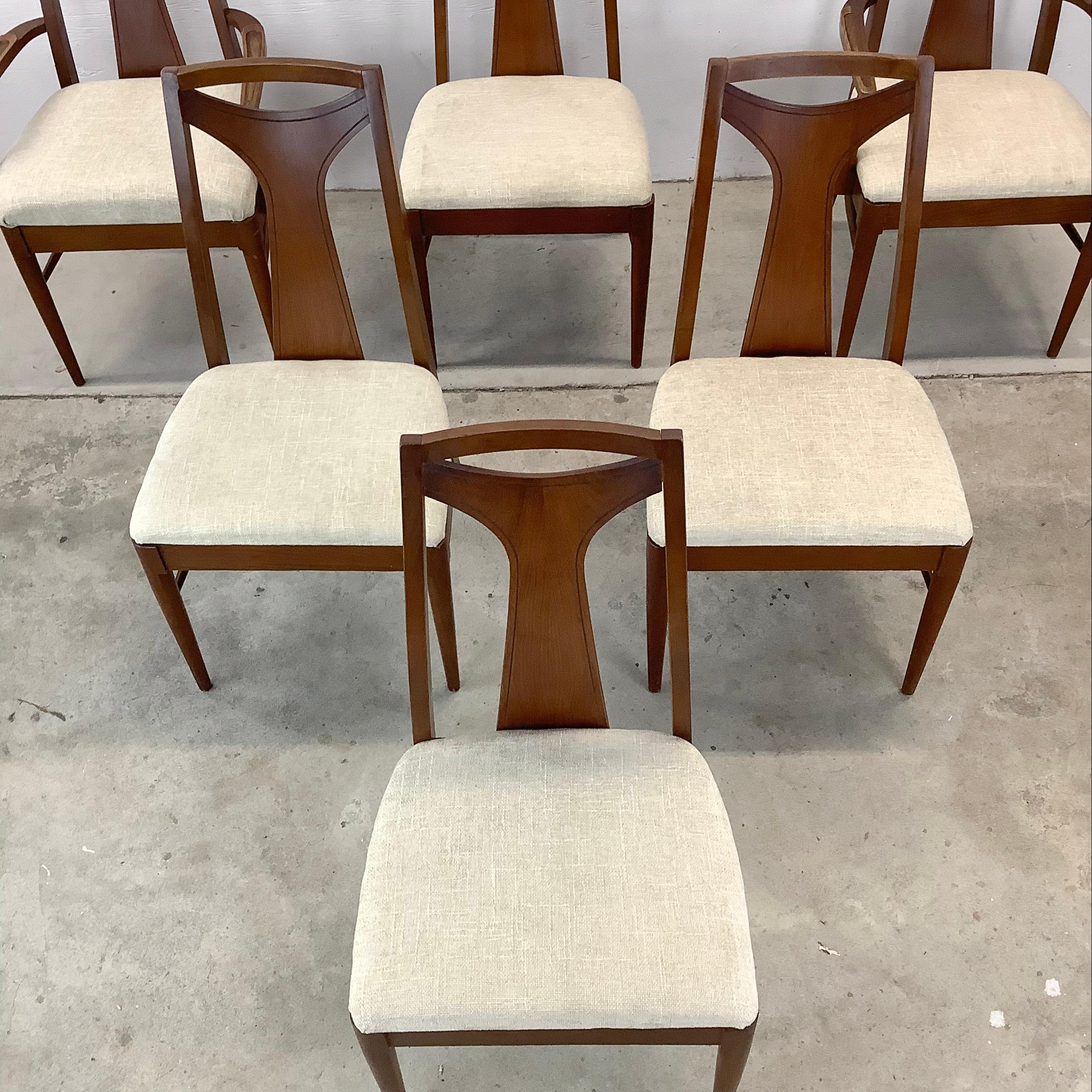 mid century dining chairs set of 6