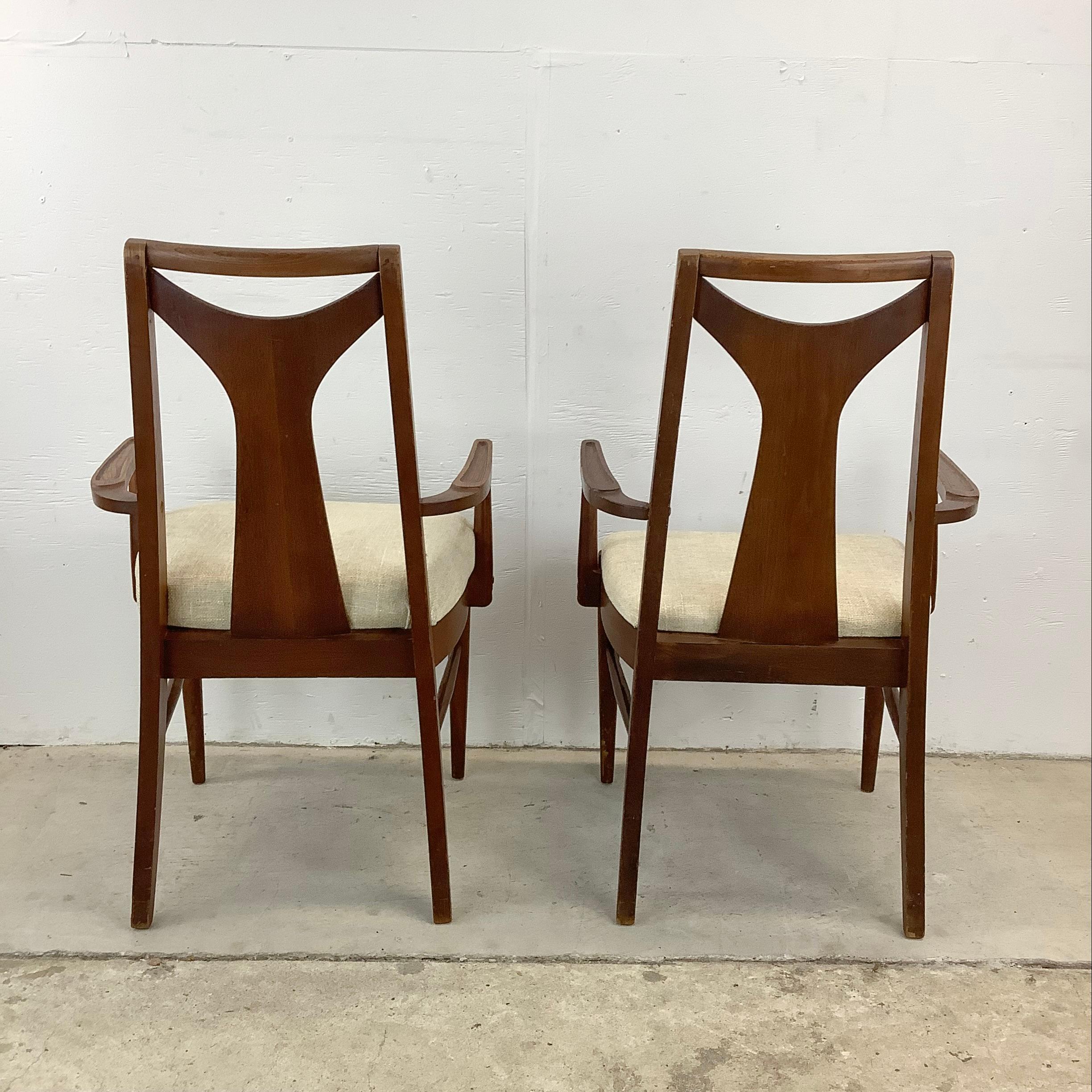 Unknown Mid-Century Dining Room Chairs- Set of Six 