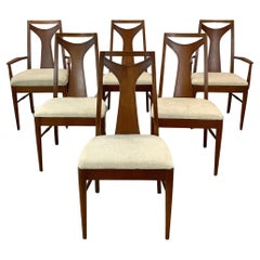 Mid-Century Dining Room Chairs- Set of Six 