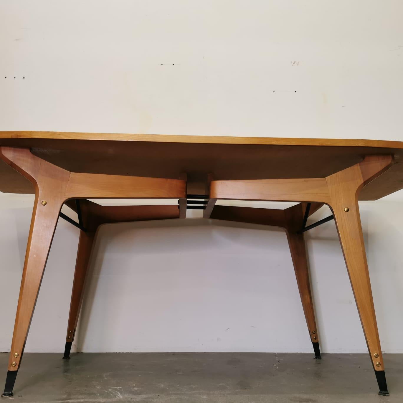 Mid-20th Century Midcentury Dining Room Table by Sorgente Del Mobile, 1950s