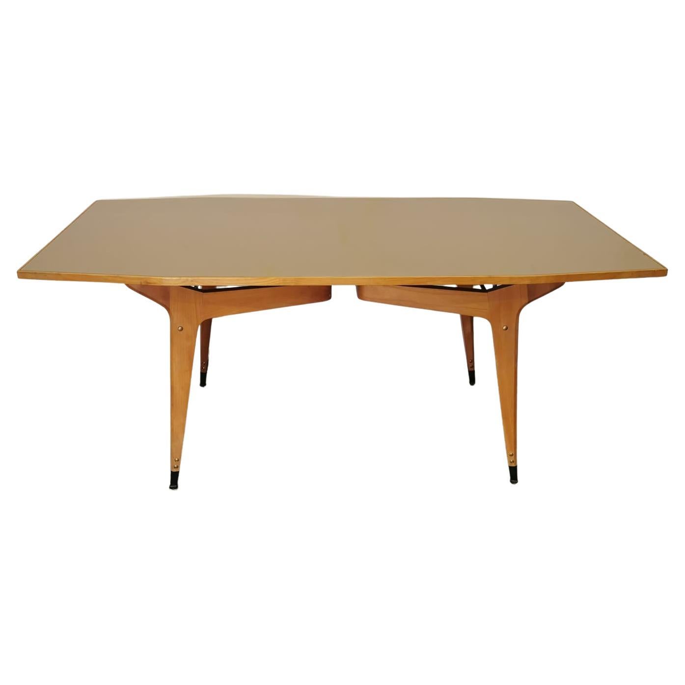 Midcentury Dining Room Table by Sorgente Del Mobile, 1950s