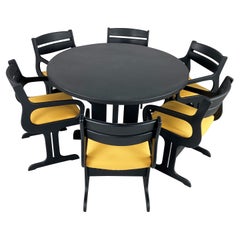 Ensemble de salle à manger du milieu du siècle, 1970