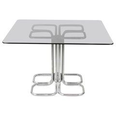 Mesa de comedor de mediados de siglo atribuida a Giotto Stoppino, Italia, 1970