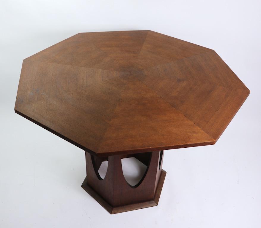 American Mid Century  Dining Table In the Style of Harvey Probber