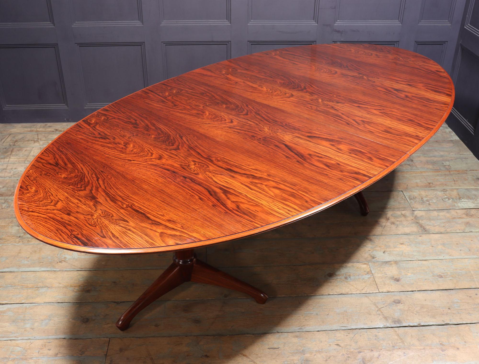 Rosewood Midcentury Dining Table by Andrew Milne